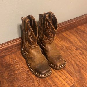 Justin Boots Kids’ Stampede Work Boots